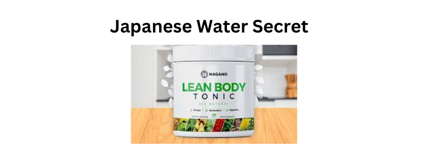 japanese water secret